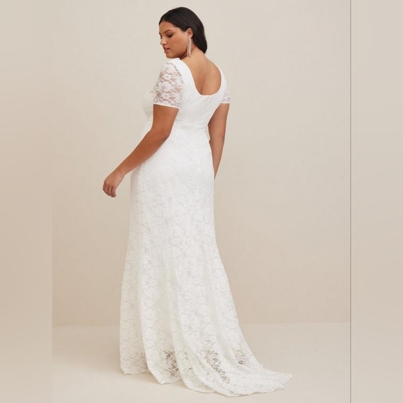 Torrid NWT Lace Wedding Dress - Picture 2 of 11